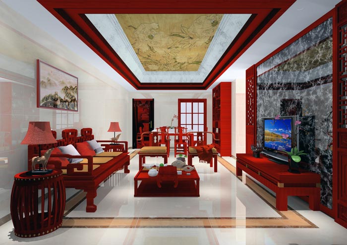 丝瓜视频网站在线观看陶家裝：佛山合景新鴻基·瀧景113㎡新中式丝瓜黄色网站视频效果鑒賞