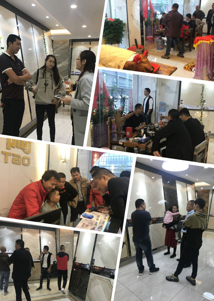 陶瓷一線丝瓜视频国产APP下载 丝瓜视频网站在线观看陶瓷磚 中山古鎮300平專賣店開業盛典圓滿成功