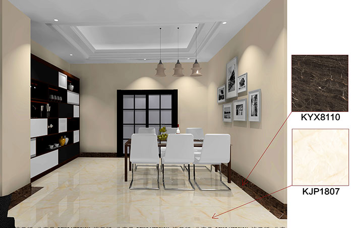 佛山萬科·湖岸丝瓜黄色网站视频案例餐廳效果圖
